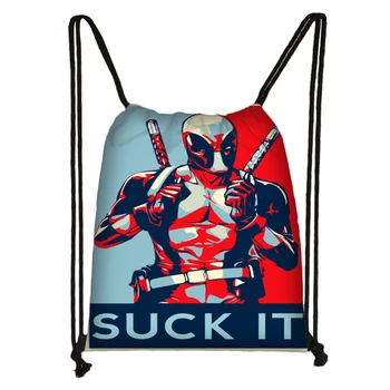 Custom Deadpool Drawstring Bag Daypack Kids Satchel Casual Backpack Teenager Storage Bag Women Men 32x38cm*18-1031-32
Custom Deadpool Drawstring Bag Daypack Kids Satchel Casual Backpack Teenager Storage Bag Women Men 32x38cm*18-1031-32