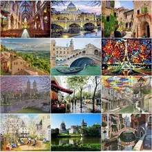 GATYZTORY DIY Painting By Numbers City Build Landscapes Acrylic Drawing Canvas Pictures For Adults Home Decoration Gift 40X50CM
GATYZTORY DIY Painting By Numbers City Build Landscapes Acrylic Drawing Canvas Pictures For Adults Home Decoration Gift 40X50CM
