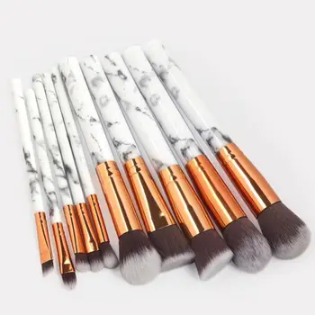 10PCS Makeup Brushes Set Marbling Handle Eye Shadow Foundation Powder Blusher Make Up Brush Cosmetic Beauty Tool Kit maquiagem
10PCS Makeup Brushes Set Marbling Handle Eye Shadow Foundation Powder Blusher Make Up Brush Cosmetic Beauty Tool Kit maquiagem