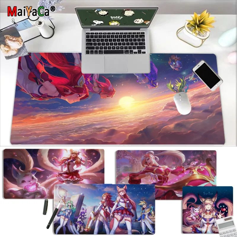 MaiYaCa Beautiful Anime League of Legends Girl gamer play mats Mousepad Rubber PC Computer Gaming mousepad
MaiYaCa Beautiful Anime League of Legends Girl gamer play mats Mousepad Rubber PC Computer Gaming mousepad
