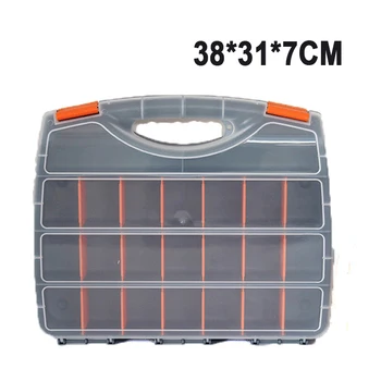 Plastic Carry Tools Storage Box 32x25.5x6cm Spanner Screw Accessories Parts Case Hardware Organizer Box
Plastic Carry Tools Storage Box 32x25.5x6cm Spanner Screw Accessories Parts Case Hardware Organizer Box