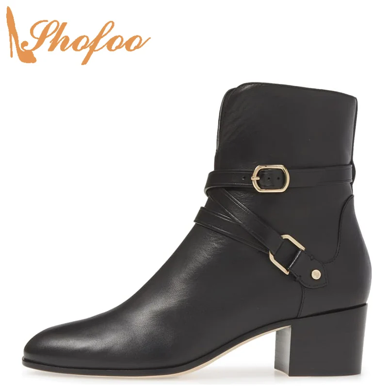 Black Woman Ankle Boots Round Toe High Chunky Heels Booties Wraparound Strap Large Size 12 15 Ladies Fashion Zipper Shoes Shofoo
Black Woman Ankle Boots Round Toe High Chunky Heels Booties Wraparound Strap Large Size 12 15 Ladies Fashion Zipper Shoes Shofoo
