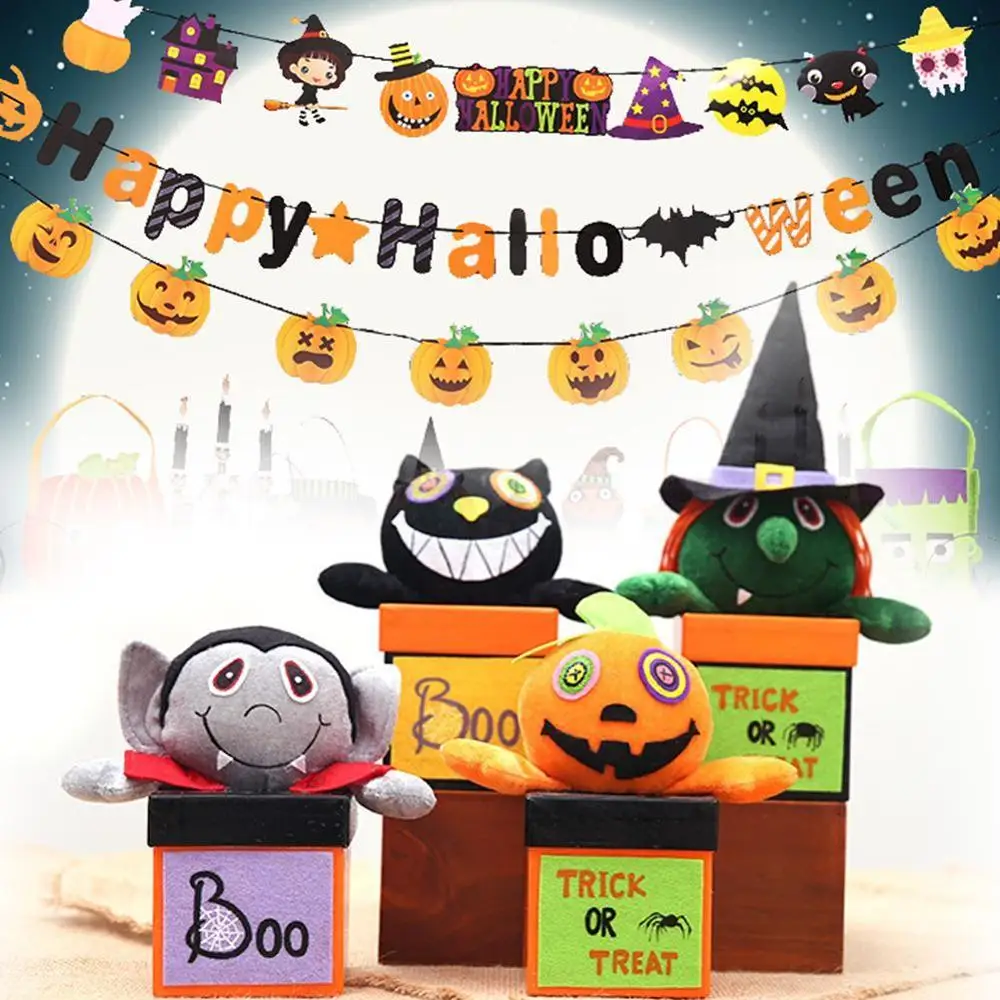 Halloween Commodity Children Gift Bag Boxes Doll Cookies Jar Paper Candy Box Cases Ghost Festival Creative Decor
Halloween Commodity Children Gift Bag Boxes Doll Cookies Jar Paper Candy Box Cases Ghost Festival Creative Decor