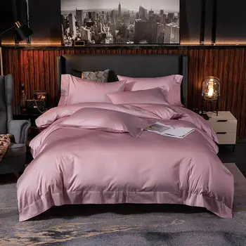 Papa&Mima Egyptian Cotton Solid Color Bedding Set ( Duvet Cover Flat Fitted Sheet Pillow Shams) Queen King Size
Papa&Mima Egyptian Cotton Solid Color Bedding Set ( Duvet Cover Flat Fitted Sheet Pillow Shams) Queen King Size