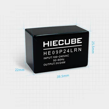 New 9V2.7A power module 220v to 9v acdc in-line switching power supply isolation
New 9V2.7A power module 220v to 9v acdc in-line switching power supply isolation