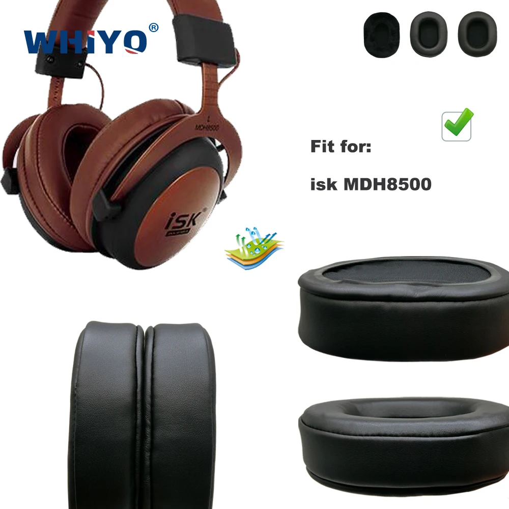 Replacement Ear Pads for isk MDH8500 MDH 8500 MDH-8500 Headset Parts Leather Cushion Velvet Earmuff Earphone Sleeve Cover
Replacement Ear Pads for isk MDH8500 MDH 8500 MDH-8500 Headset Parts Leather Cushion Velvet Earmuff Earphone Sleeve Cover