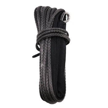 Offroading Winch Rope1/4 Inch x 50 Feet Synthetic Winch Rope for 4X4/ATV/Etc.(Gray)
Offroading Winch Rope1/4 Inch x 50 Feet Synthetic Winch Rope for 4X4/ATV/Etc.(Gray)