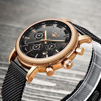 2020 LIGE Top Luxury Brand Mens Watches Casual Fashion Sport Waterproof Watch Men Automatic Date Male Clock Relogio Masculino
2020 LIGE Top Luxury Brand Mens Watches Casual Fashion Sport Waterproof Watch Men Automatic Date Male Clock Relogio Masculino