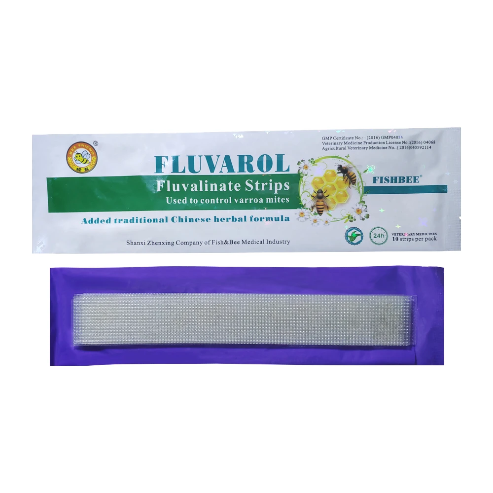 FLUVAROL fluvalinate 10 полосок убийца varroa Fishbee устойчивые отпугивающие средства