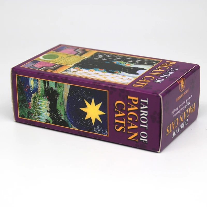 78 Cards Deck Tarots Of Pagan Cats Full English Family Party Board Game Oracle Cards Astrology Divination Fate Card
78 Cards Deck Tarots Of Pagan Cats Full English Family Party Board Game Oracle Cards Astrology Divination Fate Card