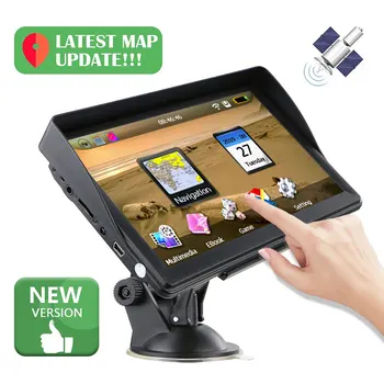 Vehemo 256MB+8G 7 Inch HD GPS Navigator GPS Navigator System Support for National Languages Pratical Free Map FM Emission
Vehemo 256MB+8G 7 Inch HD GPS Navigator GPS Navigator System Support for National Languages Pratical Free Map FM Emission