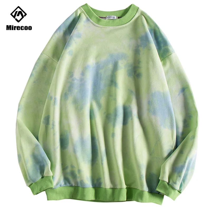 Mirecoo Hoodies Men Tie dyeing Loose Printed Sweatshirt Men O-Neck Harajuku High Street Hip Hop Fashion Clothing Autumn 2019
Mirecoo Hoodies Men Tie dyeing Loose Printed Sweatshirt Men O-Neck Harajuku High Street Hip Hop Fashion Clothing Autumn 2019