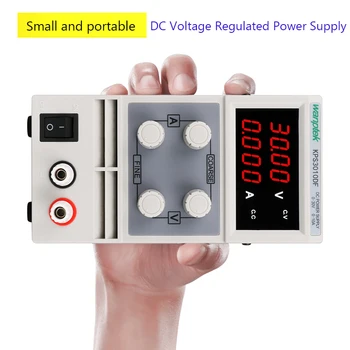 4 Pcs KPS3010DF Adjustable Digital Mini DC Power Supply 30V 10A 5A DC JACK Set Phone Repair Cable For Lab Phone and Laptop
4 Pcs KPS3010DF Adjustable Digital Mini DC Power Supply 30V 10A 5A DC JACK Set Phone Repair Cable For Lab Phone and Laptop