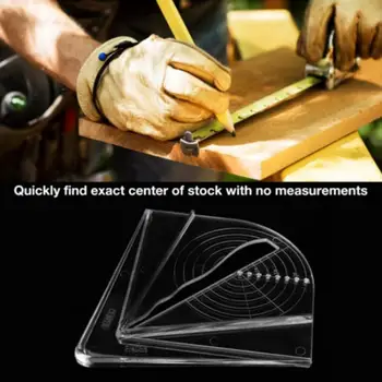 1pc Plastic Center Finder 175x170x20mm Hexagon Measurement Layout Tools Square Octagon Center Finder
1pc Plastic Center Finder 175x170x20mm Hexagon Measurement Layout Tools Square Octagon Center Finder