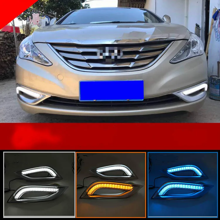 Дневные ходовые огни DRL 12 в желтый поворотный сигнал для 2011-2013 Hyundai SONATA 12 В DRL Противотуманные фары украшение
Дневные ходовые огни DRL 12 в желтый поворотный сигнал для 2011-2013 Hyundai SONATA 12 В DRL Противотуманные фары украшение