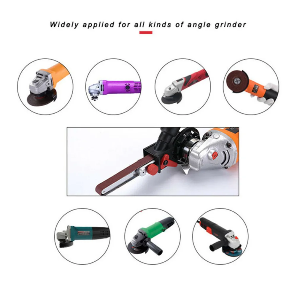 High Quality 4" Sanding Belt Adapter Head Convert With Sanding Belts F Electric Angle Grinder Woodworking Tools
High Quality 4" Sanding Belt Adapter Head Convert With Sanding Belts F Electric Angle Grinder Woodworking Tools