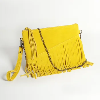 free shipping real Leather fringed bag with frosted cowhide soft bag suede fringed messenger bag Envelope bag
free shipping real Leather fringed bag with frosted cowhide soft bag suede fringed messenger bag Envelope bag