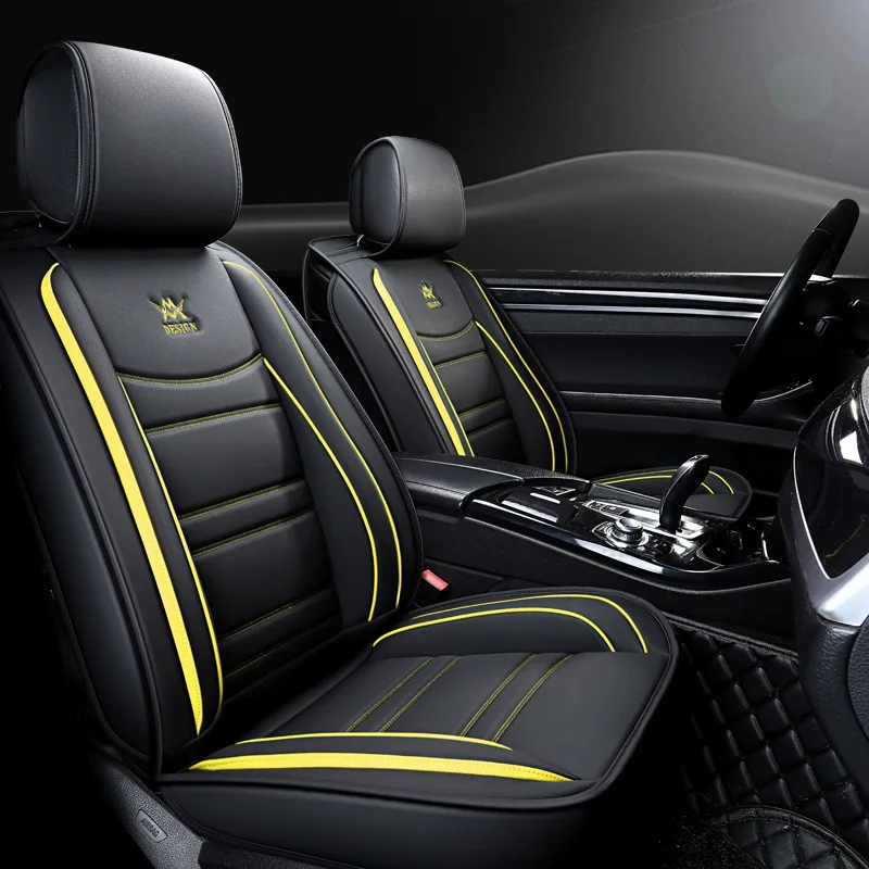 New Style Pure Leather Fashion Athletic Automobile Seat Cushion 3D All Edges Included Five Small Car Seat Cover D-99
New Style Pure Leather Fashion Athletic Automobile Seat Cushion 3D All Edges Included Five Small Car Seat Cover D-99