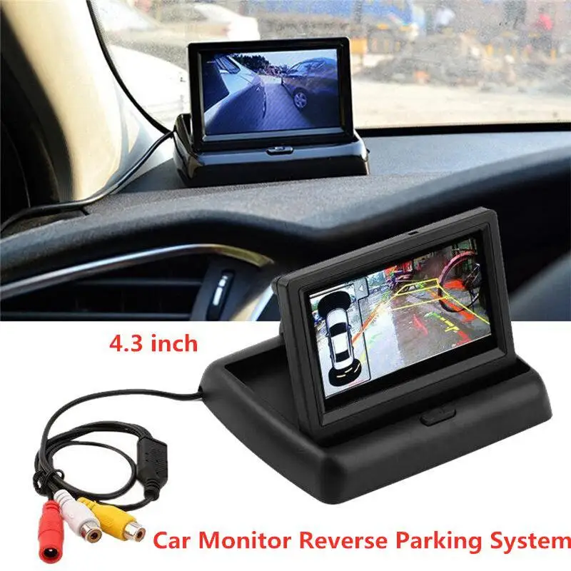 24V 4.3 inch Foldable Car Monitor Display Reverse Visible Parking System TFT LCD Display Car Rearview Monitors
24V 4.3 inch Foldable Car Monitor Display Reverse Visible Parking System TFT LCD Display Car Rearview Monitors