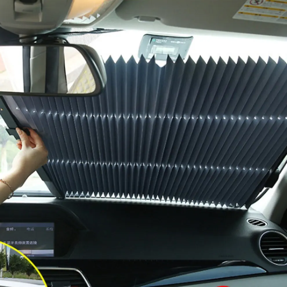 Car Window Sunshade Retractable Foldable Windshield Sunshade Cover Shield Curtain Auto Sun Shade
Car Window Sunshade Retractable Foldable Windshield Sunshade Cover Shield Curtain Auto Sun Shade