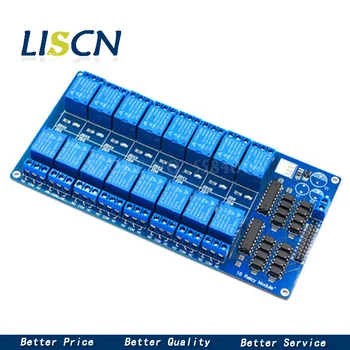 16 Channel Relay Shield Module DC 5V 12V with Optocoupler LM2576 Microcontrollers Interface Power Relay For Arduino DIY Kit
16 Channel Relay Shield Module DC 5V 12V with Optocoupler LM2576 Microcontrollers Interface Power Relay For Arduino DIY Kit