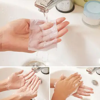 Travel Washing Hand Bath Soap Paper Scented Slice Sheets Soap Bacteria-proof Case Mini Soap Disposable Foaming Paper Paper Y5D8 
Travel Washing Hand Bath Soap Paper Scented Slice Sheets Soap Bacteria-proof Case Mini Soap Disposable Foaming Paper Paper Y5D8