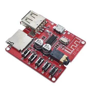 3.7-5V MP3 Lossless Bluetooth Stereo Decoder Board, On-borad Car Speaker Audio Amplifier Modified Decoder Board
3.7-5V MP3 Lossless Bluetooth Stereo Decoder Board, On-borad Car Speaker Audio Amplifier Modified Decoder Board