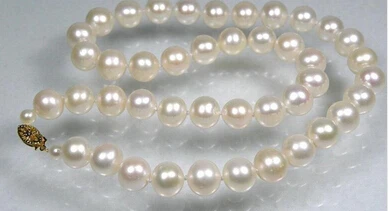 Genuine 8.5-9mm AAA+ round white Fresh water pearl necklace 17" gold Factory Wholesale price Women Gift word Jewelry
Genuine 8.5-9mm AAA+ round white Fresh water pearl necklace 17" gold Factory Wholesale price Women Gift word Jewelry