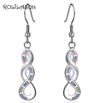 ROLILASON 2017 New wave drop Earrings for Women gift White Fire Opal Silver stamped 925 Fashion Jewelry OE693
ROLILASON 2017 New wave drop Earrings for Women gift White Fire Opal Silver stamped 925 Fashion Jewelry OE693