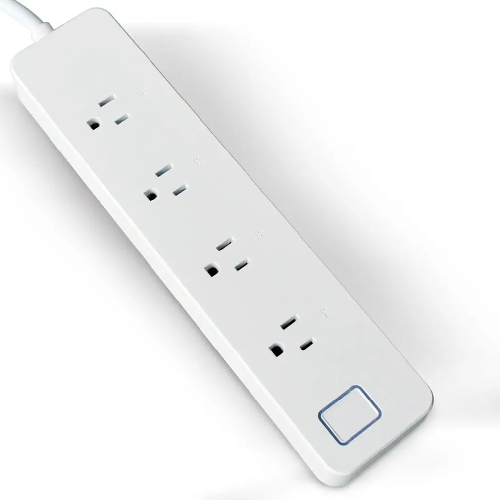 New Wireless Remote Control Power Strip 4 Ports Individual Power Socket WiFi Timing Set Separately US Plug Smart Home Power Plug
New Wireless Remote Control Power Strip 4 Ports Individual Power Socket WiFi Timing Set Separately US Plug Smart Home Power Plug