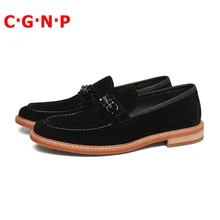 C·G·N·P Designer Brand Business Suede Loafers Men Metal Scorpion Decorative Leather Casual Shoes Slip On Dress Shoes
C·G·N·P Designer Brand Business Suede Loafers Men Metal Scorpion Decorative Leather Casual Shoes Slip On Dress Shoes