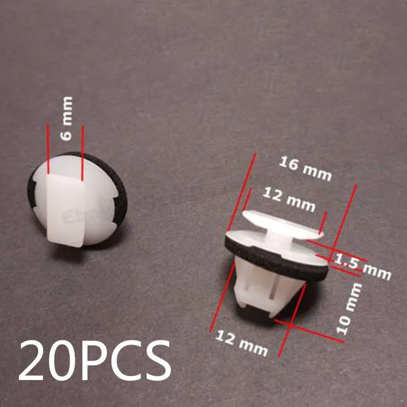 New Sale Stock Hot 2018 Durable High Quality Rivets 9mm Trim Clips Wing Moulding 20x Arch Surround Black+White
New Sale Stock Hot 2018 Durable High Quality Rivets 9mm Trim Clips Wing Moulding 20x Arch Surround Black+White