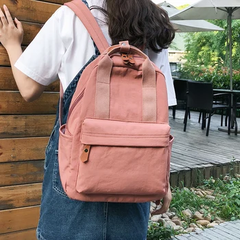 Casual Women Backpack big capacity nylon Schoolbag Backpack for Teenager Girls Travel Shoulder bag female laptop bag hand bag
Casual Women Backpack big capacity nylon Schoolbag Backpack for Teenager Girls Travel Shoulder bag female laptop bag hand bag