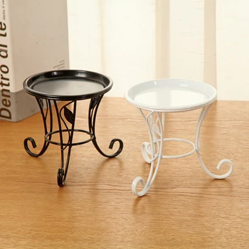 Iron Metal Mini Small Flower Plants Pot Stand for Indoor Outdoor Balcony Desk (White) 
Iron Metal Mini Small Flower Plants Pot Stand for Indoor Outdoor Balcony Desk (White)