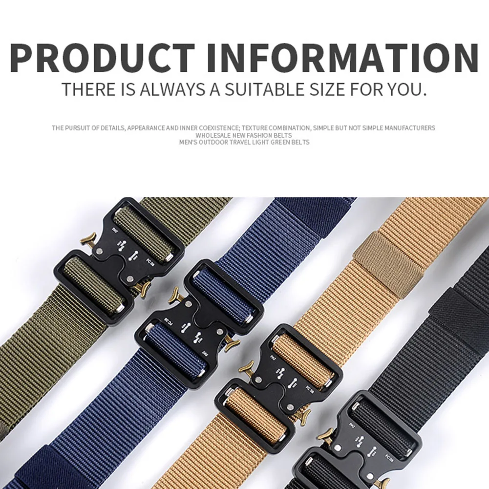 Men Snake Buckle Multifunction Army Fan Outdoor Belt Imitation Nylon Inner Belt X85
Men Snake Buckle Multifunction Army Fan Outdoor Belt Imitation Nylon Inner Belt X85