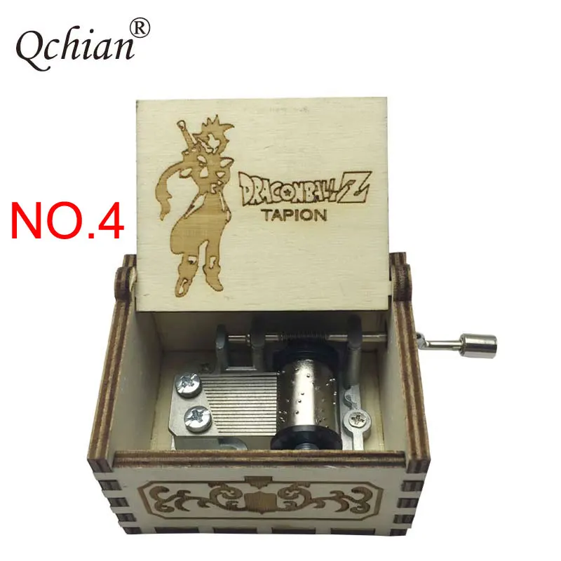 Anime Dragon Ball Sailor Moon DIY Wooden Music Box Hand-cranked Metal Stainless Steel Movement Office Decompression Artifact 
Anime Dragon Ball Sailor Moon DIY Wooden Music Box Hand-cranked Metal Stainless Steel Movement Office Decompression Artifact