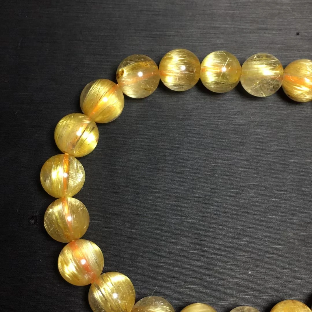 Genuine Natural Gold Rutilated Quartz Clear Round Beads Bracelet Women Men 8.8mm Fashion Wealthy Stone Genuine AAAAAA
Genuine Natural Gold Rutilated Quartz Clear Round Beads Bracelet Women Men 8.8mm Fashion Wealthy Stone Genuine AAAAAA