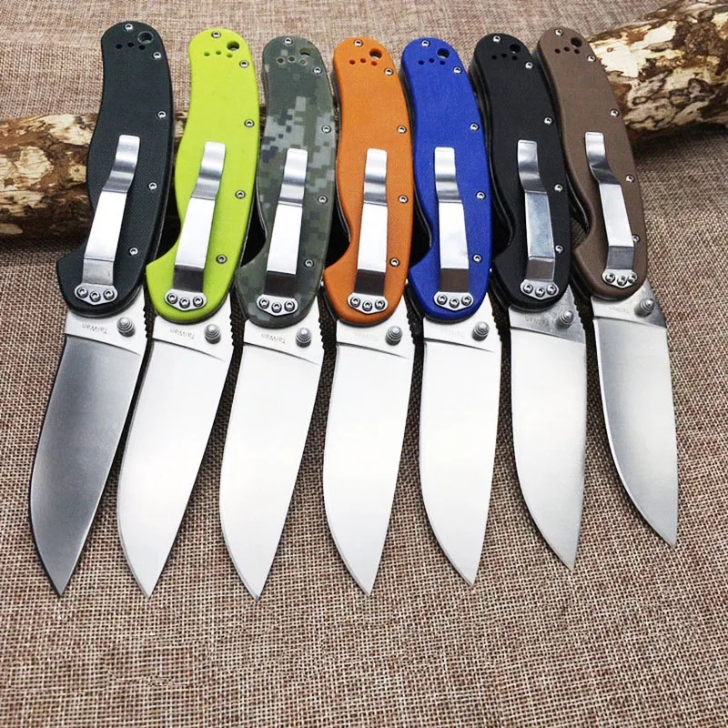 Универсальные складные ножи для кемпинга Ручка G10 AUS 8 карманный охотничий нож