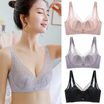 Female Rabbit Ears Crystal Cup Breathable and Comfortable No Steel Ring Gathered Adjustment Type Breast with Large Bra Stanik
Female Rabbit Ears Crystal Cup Breathable and Comfortable No Steel Ring Gathered Adjustment Type Breast with Large Bra Stanik