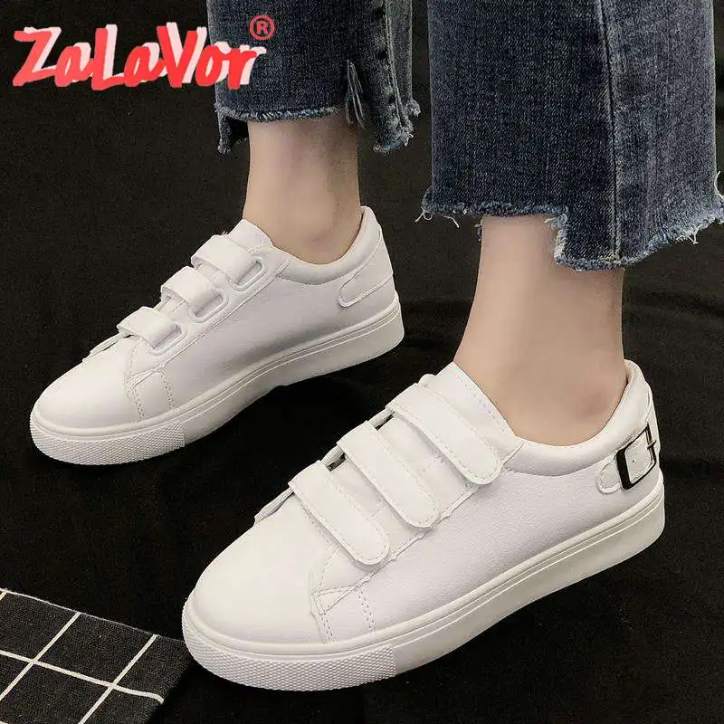 ZALAVOR Simple Women Flats Shoes Solid Color Round Toe Sneakers Daily Comfortable Leisure Women Vulcanized Shoes Size 35-39
ZALAVOR Simple Women Flats Shoes Solid Color Round Toe Sneakers Daily Comfortable Leisure Women Vulcanized Shoes Size 35-39