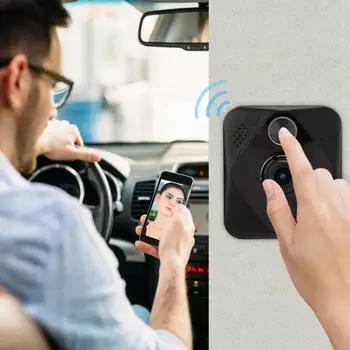 Wifi 720P Smart Wireless Camera Door Bell 166 Wide Angle PIR Home Security kit Video Alarm Doorbell wifi door bell
Wifi 720P Smart Wireless Camera Door Bell 166 Wide Angle PIR Home Security kit Video Alarm Doorbell wifi door bell