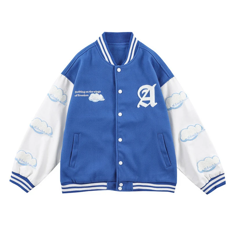 Mens Hip Hop Baseball Jacket Coats Embroidery Furry Bear Letters Patchwork Optional Harajuku College Bomber Coat Men Oversize
Mens Hip Hop Baseball Jacket Coats Embroidery Furry Bear Letters Patchwork Optional Harajuku College Bomber Coat Men Oversize