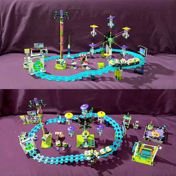 10563 1136pcs Friends Series Amusement Park Roller Coaster Building Blocks Bricks Playgame Toys For Children compatible 41130
10563 1136pcs Friends Series Amusement Park Roller Coaster Building Blocks Bricks Playgame Toys For Children compatible 41130
