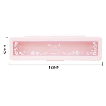 Deli 70857 Transparetnt pencil case Children School Stationery box Fashion Pencil box For Kids Student kawaii Pen box
Deli 70857 Transparetnt pencil case Children School Stationery box Fashion Pencil box For Kids Student kawaii Pen box