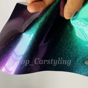 Glitter Gloss Pearl Chameleon Vinyl Green to purple shift covering Car Sticker Bubble Free Size: 1.52x20m/roll
Glitter Gloss Pearl Chameleon Vinyl Green to purple shift covering Car Sticker Bubble Free Size: 1.52x20m/roll