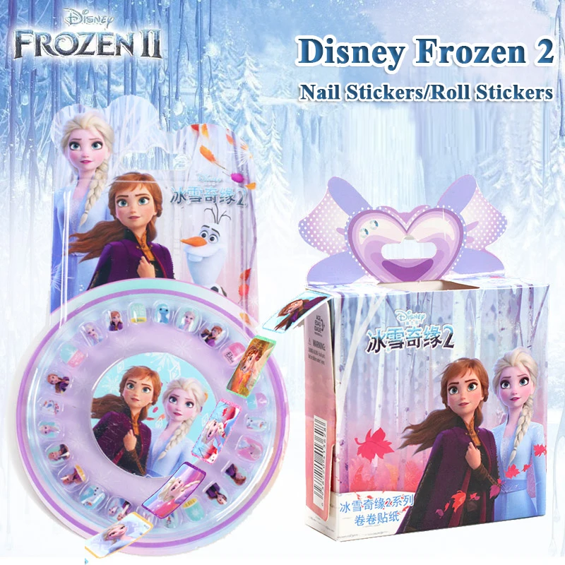 Disney Frozen 2 Elsa Anna Nail Stickers Removable Sticker Princess Scrapbooking For Kids Decor Diary Notebook Decoration Toy Set
Disney Frozen 2 Elsa Anna Nail Stickers Removable Sticker Princess Scrapbooking For Kids Decor Diary Notebook Decoration Toy Set