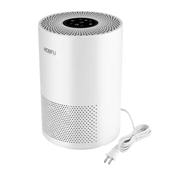 HOBFU Air Purifier with True HEPA Filter Actived Carbon Layer Filter Odor Allergies Eliminator Air Cleaner for Home Office
HOBFU Air Purifier with True HEPA Filter Actived Carbon Layer Filter Odor Allergies Eliminator Air Cleaner for Home Office