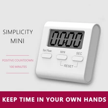 Magnetic LCD Timer Digital Kitchen Timer Countdown Stopwatch Alarm With Stand Practical Cooking Alarm Clock Home Alarm Clock
Magnetic LCD Timer Digital Kitchen Timer Countdown Stopwatch Alarm With Stand Practical Cooking Alarm Clock Home Alarm Clock