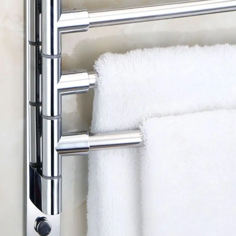 Wall Mounted 3 Swivel Rotating Bar Rod Towel Rack Hanger Storage Holder Bathroom Hotel Accessory 304 Stainless Steel 
Wall Mounted 3 Swivel Rotating Bar Rod Towel Rack Hanger Storage Holder Bathroom Hotel Accessory 304 Stainless Steel