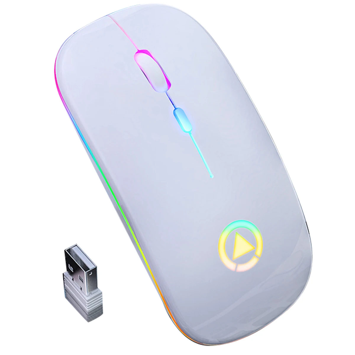 Optical Mouse Wireless Mouses USB Receiver 2.4GHz Mouses With RGB Backlit USB Rechargeable For Laptop PC Computer Dropshipping
Optical Mouse Wireless Mouses USB Receiver 2.4GHz Mouses With RGB Backlit USB Rechargeable For Laptop PC Computer Dropshipping